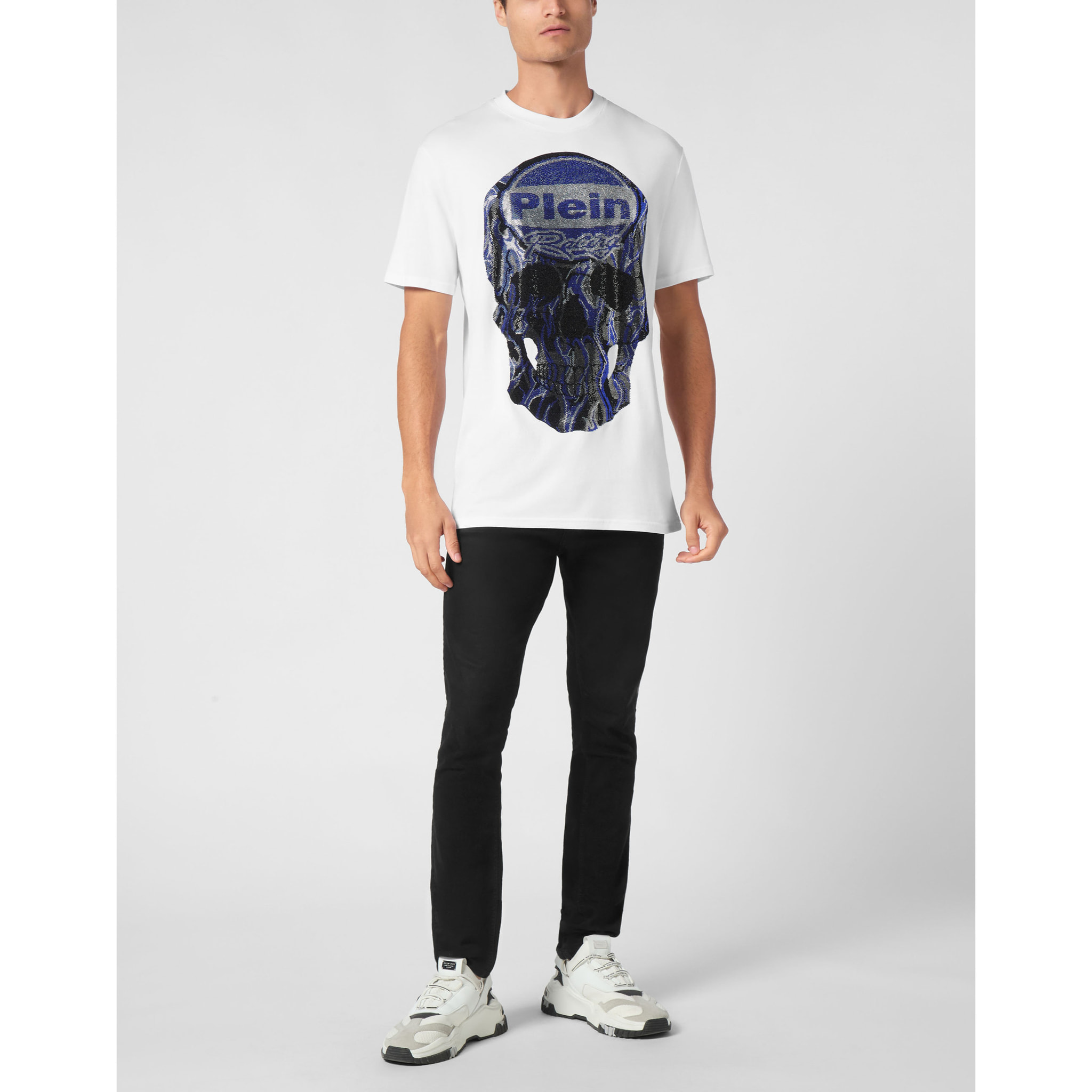 PHILIPP PLEIN T-shirt girocollo SKULL