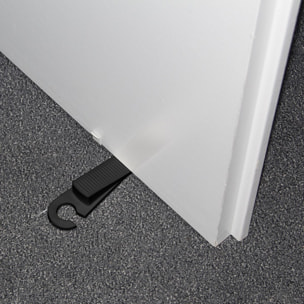Butoir de porte mural en plastique Lot de 2, 10 cm stop porte idéal pour protéger vos murs Fackelmann Tecno