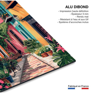 Tableau architecture maisons du sud  Tableau alu Dibond