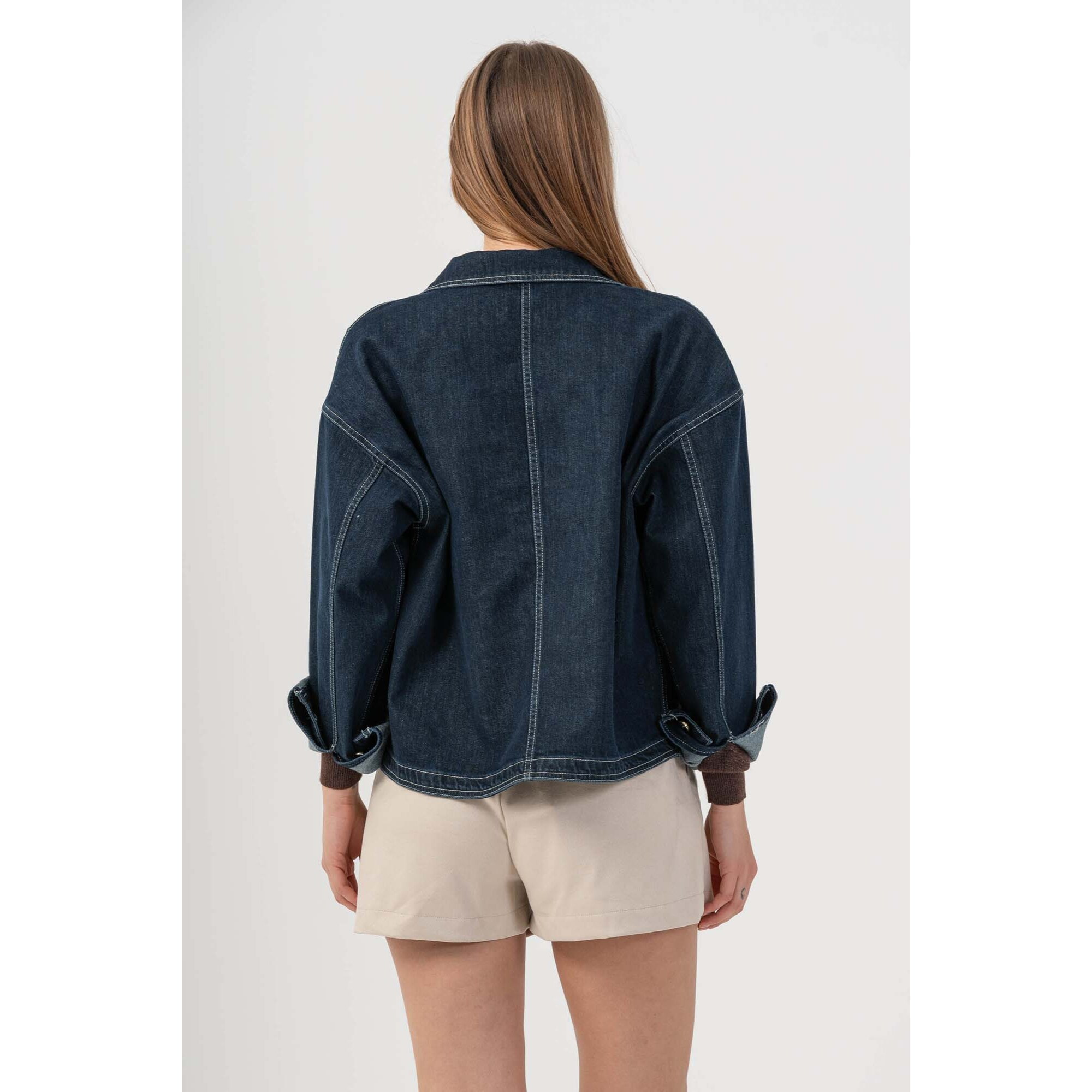 Kocca - Giacca denim over strutturata Donna