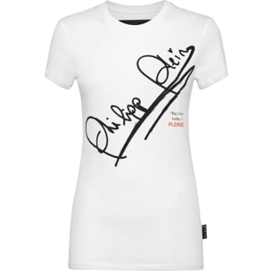 PHILIPP PLEIN T-Shirt Round Neck SIGNATURE