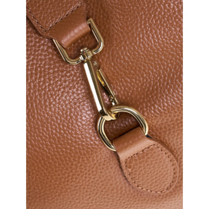 Borsa a mano da donna Made in Italy - Modello Althea Lux - 100% pelle - 34.5 x 22.0 x 17.0 cm