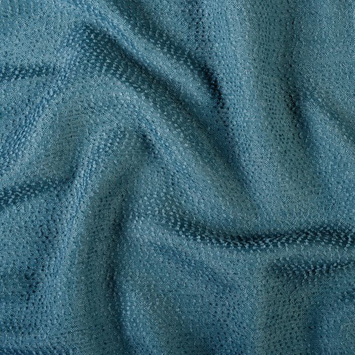 Rideau tamisant à fil texturé - Bleu