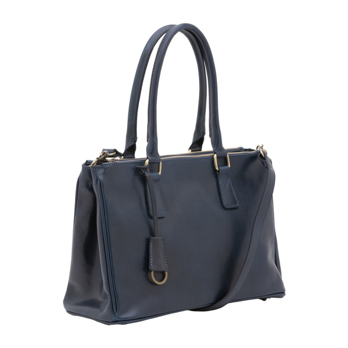 Borsa a tracolla da donna - Modello Bryony - Vera pelle - 35.0 x 23.0 x 16.0 cm