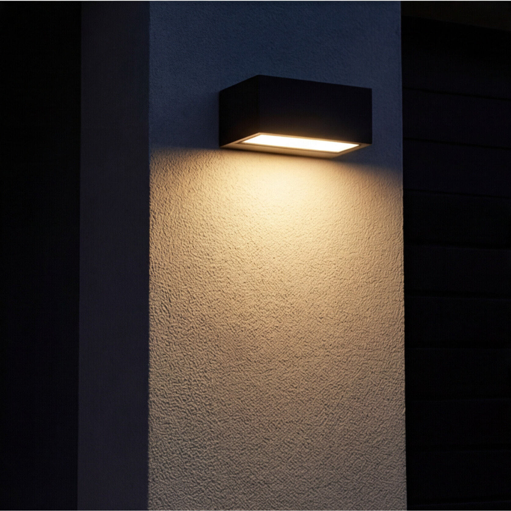 LEDS C4 Aplique Ip66 Nemesis Aluminium 90*220Mm E27 15W Gris Urbano