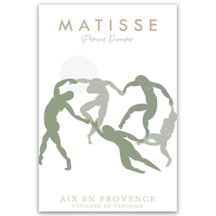 Tableau Matisse danseurs abstraits modernes Toile imprimée