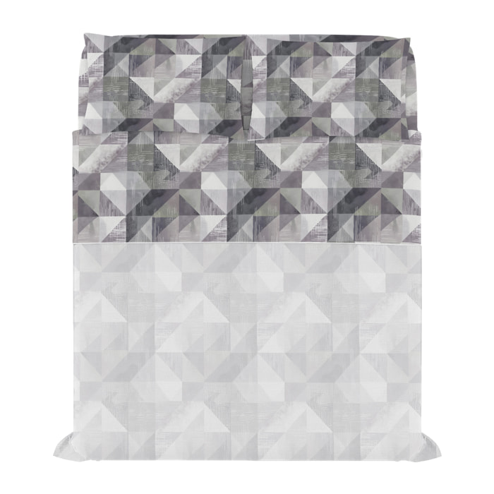 COMPLETO LETTO RIVER MATRIMONIALE SEPIK GREY