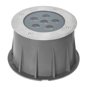 Forlight Empotrable De Suelo Ip65/Ip67 Ringo Ø155Mm Led 9,1W 3000K Acero Inoxidable 632L