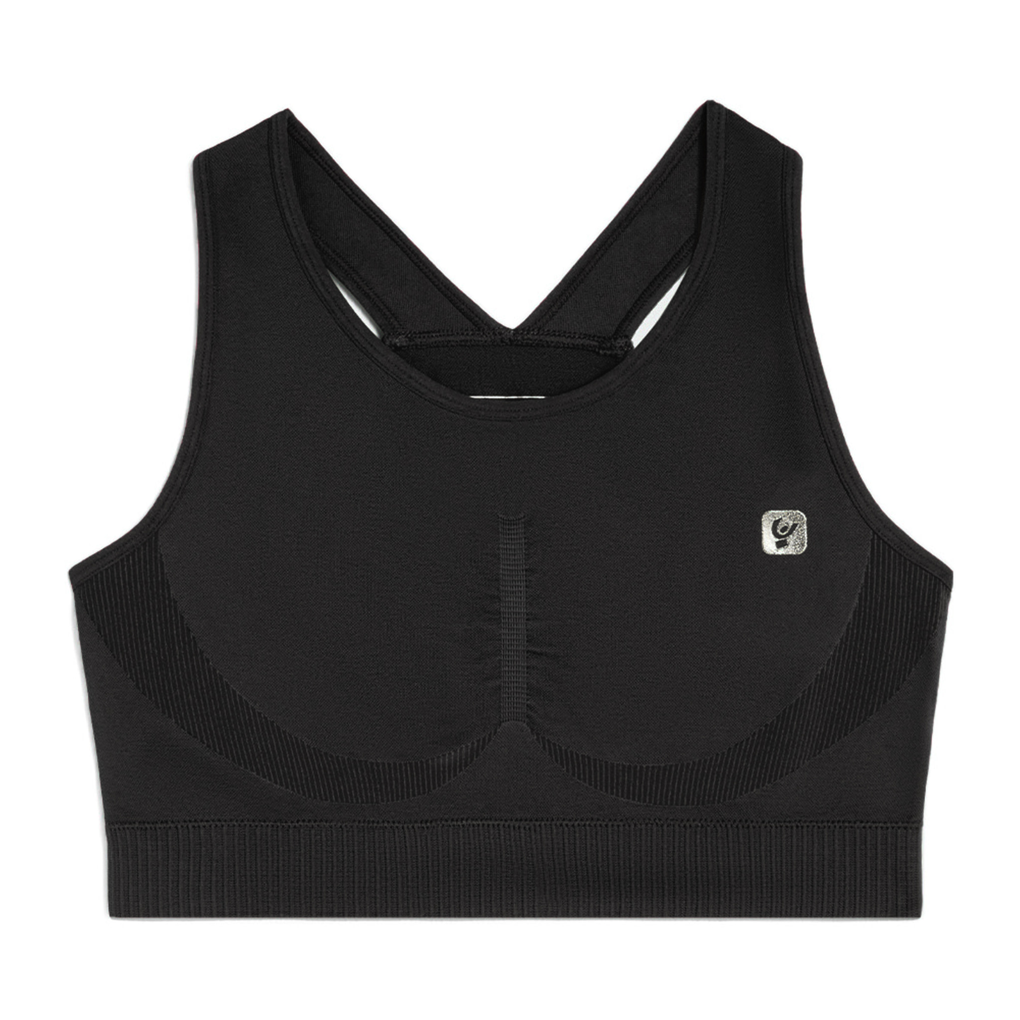 Reggiseno seamless sostegno medio con spalline incrociate