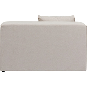 Assise centrale canapé Infinity crème Kare Design