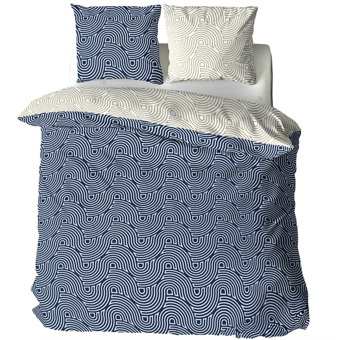 Parure de couette 3pcs microfibre ania
