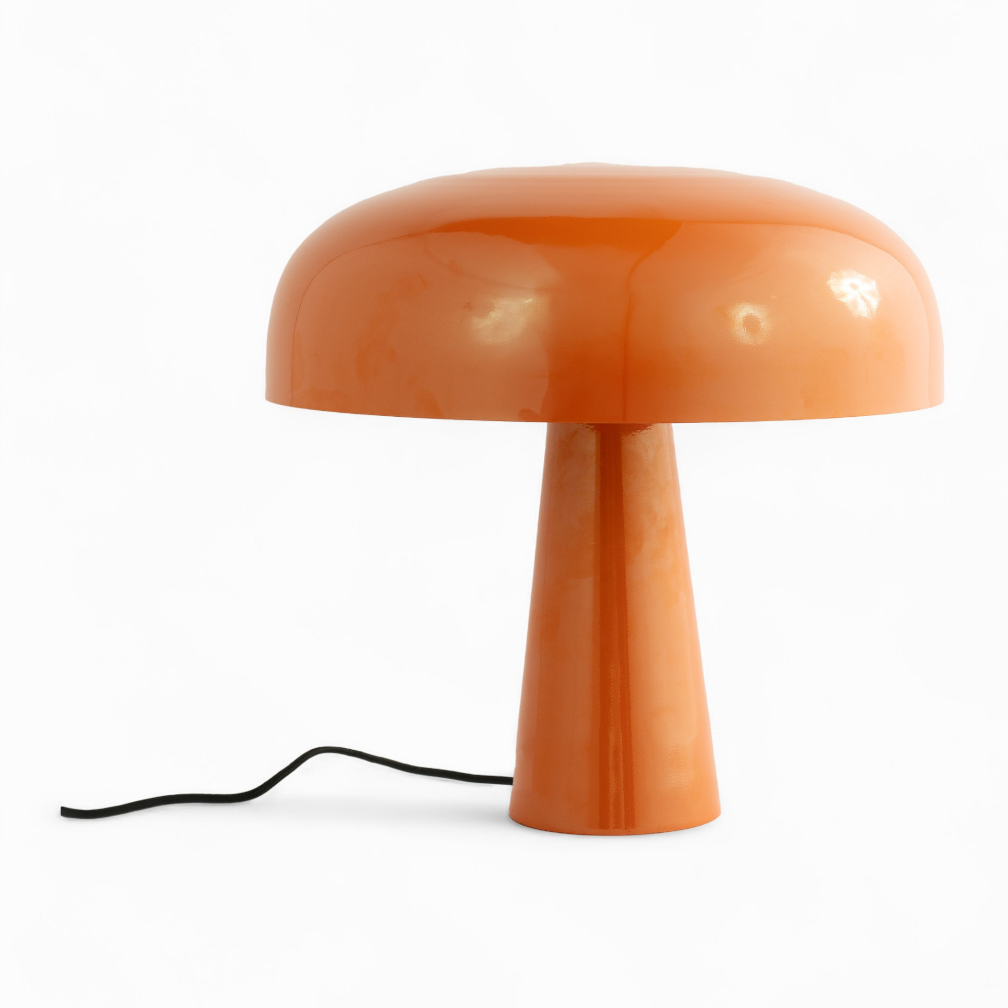 Lampe Livia en métal orange