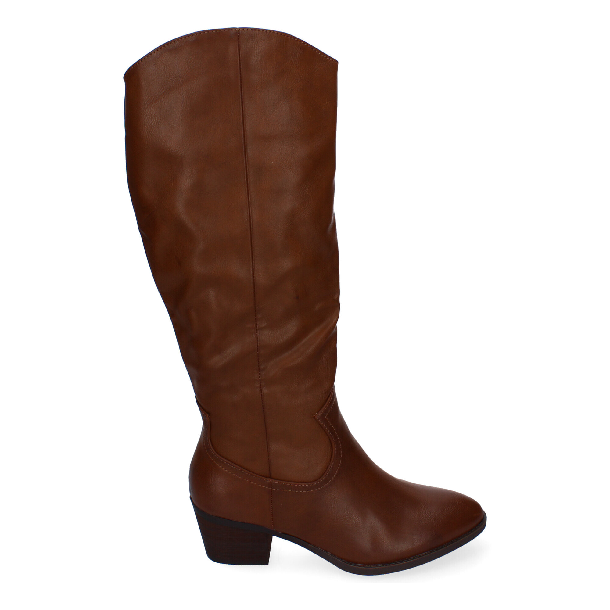 Botas de Tacón para Mujer, Comodas y Elegantes, Detalles de Caña Arrugada