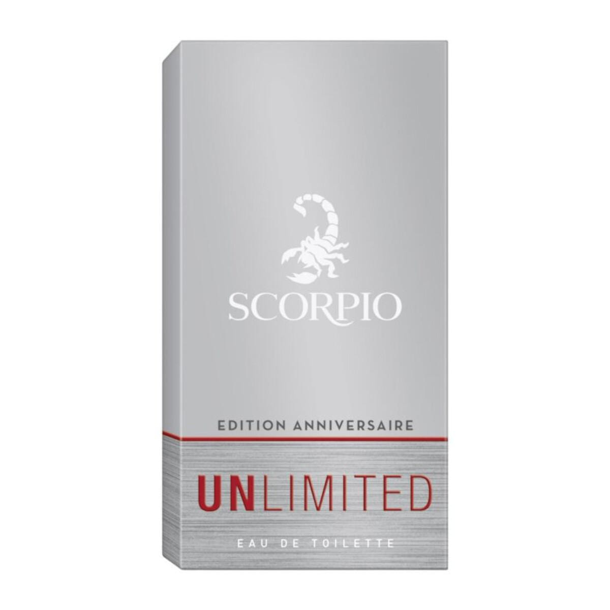 Pack de 2 - Scorpio - Eau de Toilette - Unlimited - 75ml
