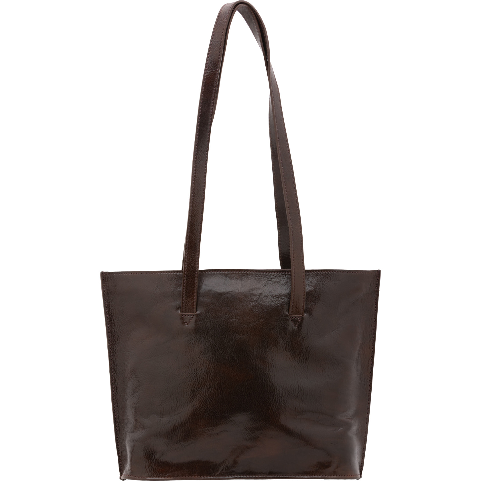 Borsa a spalla  da donna In Vera pelle Made in Italy 27x38,5x10 cm