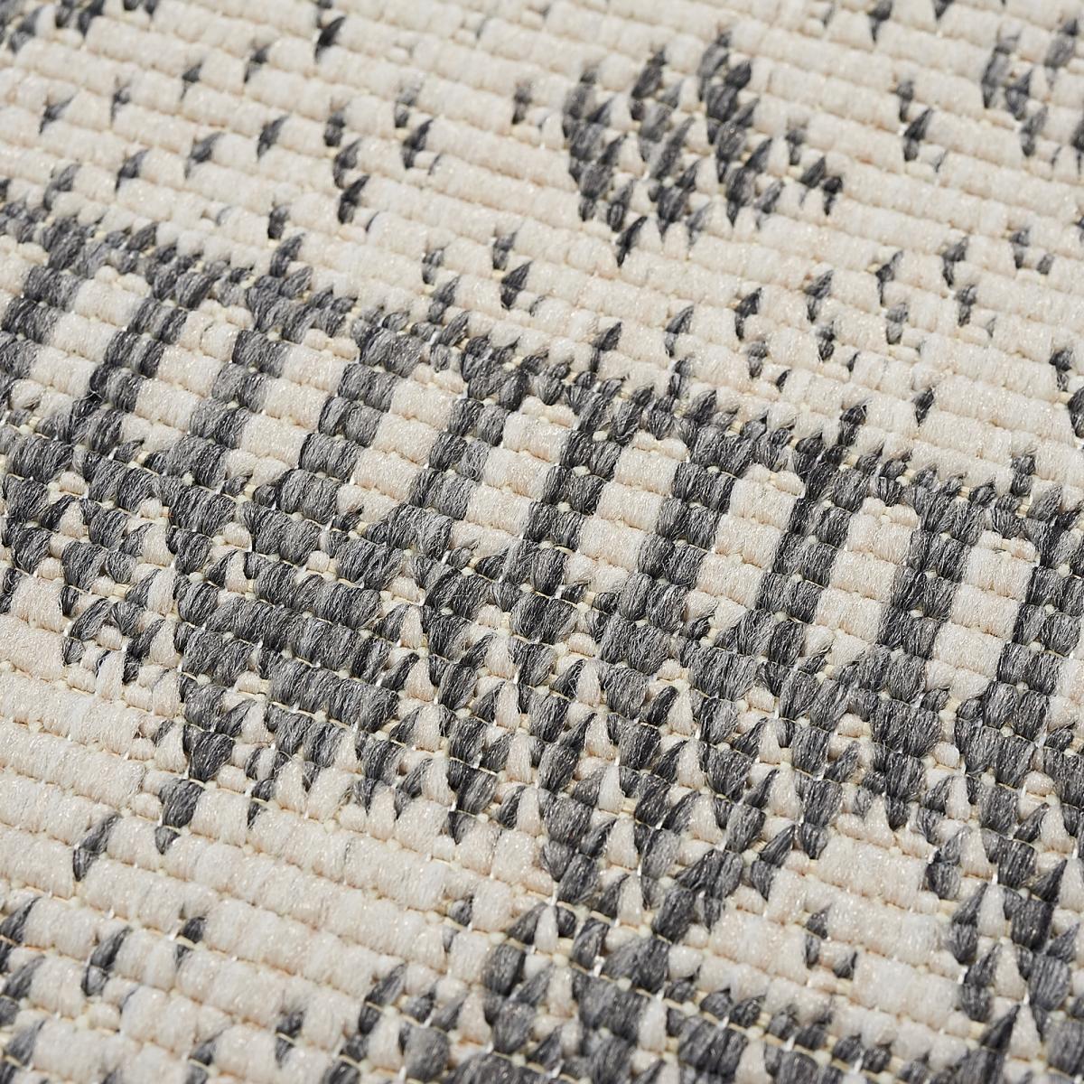 Tapis rond d'extérieur, kilim reversible EX1 RT