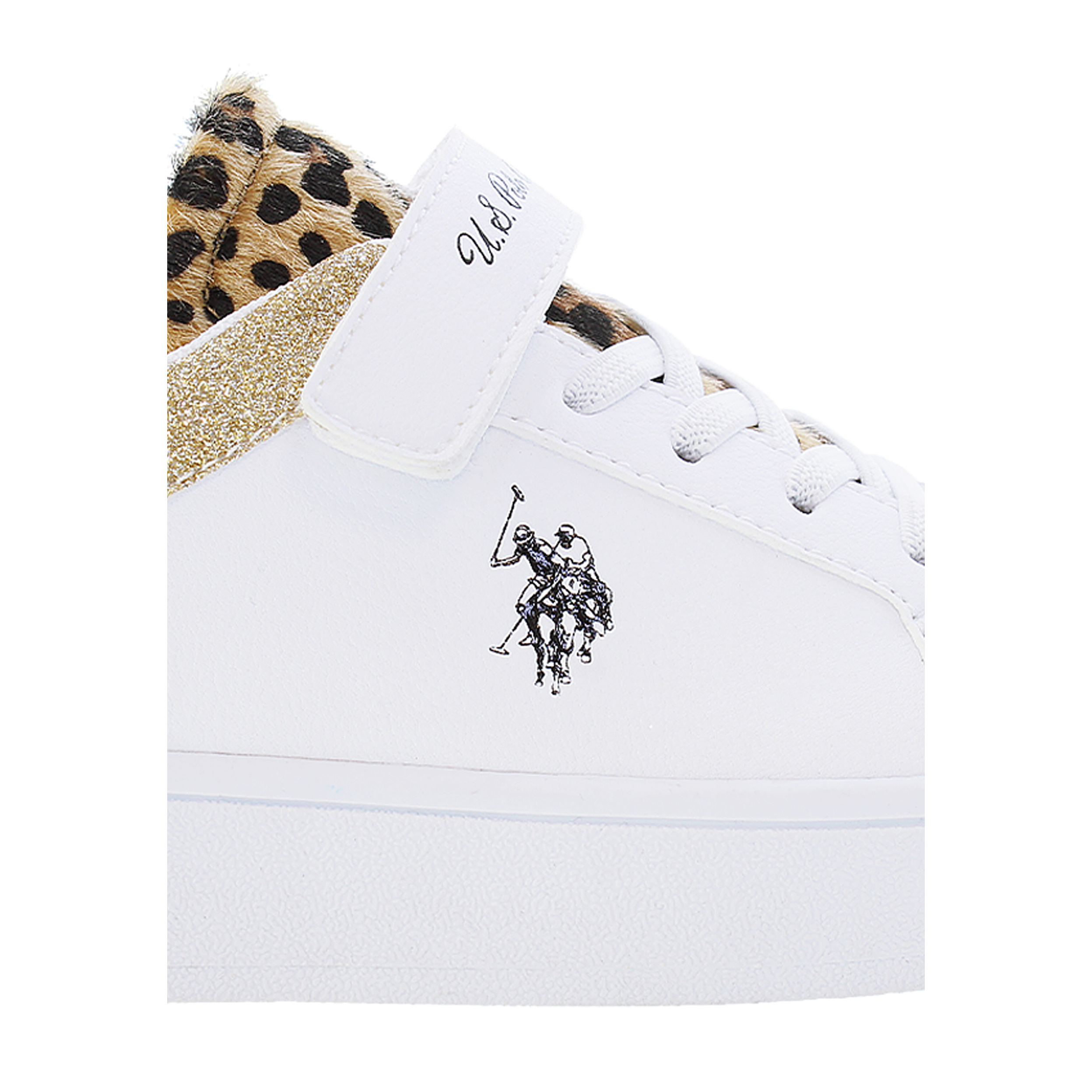 Sneakers U.S. Polo Assn. bianco-oro