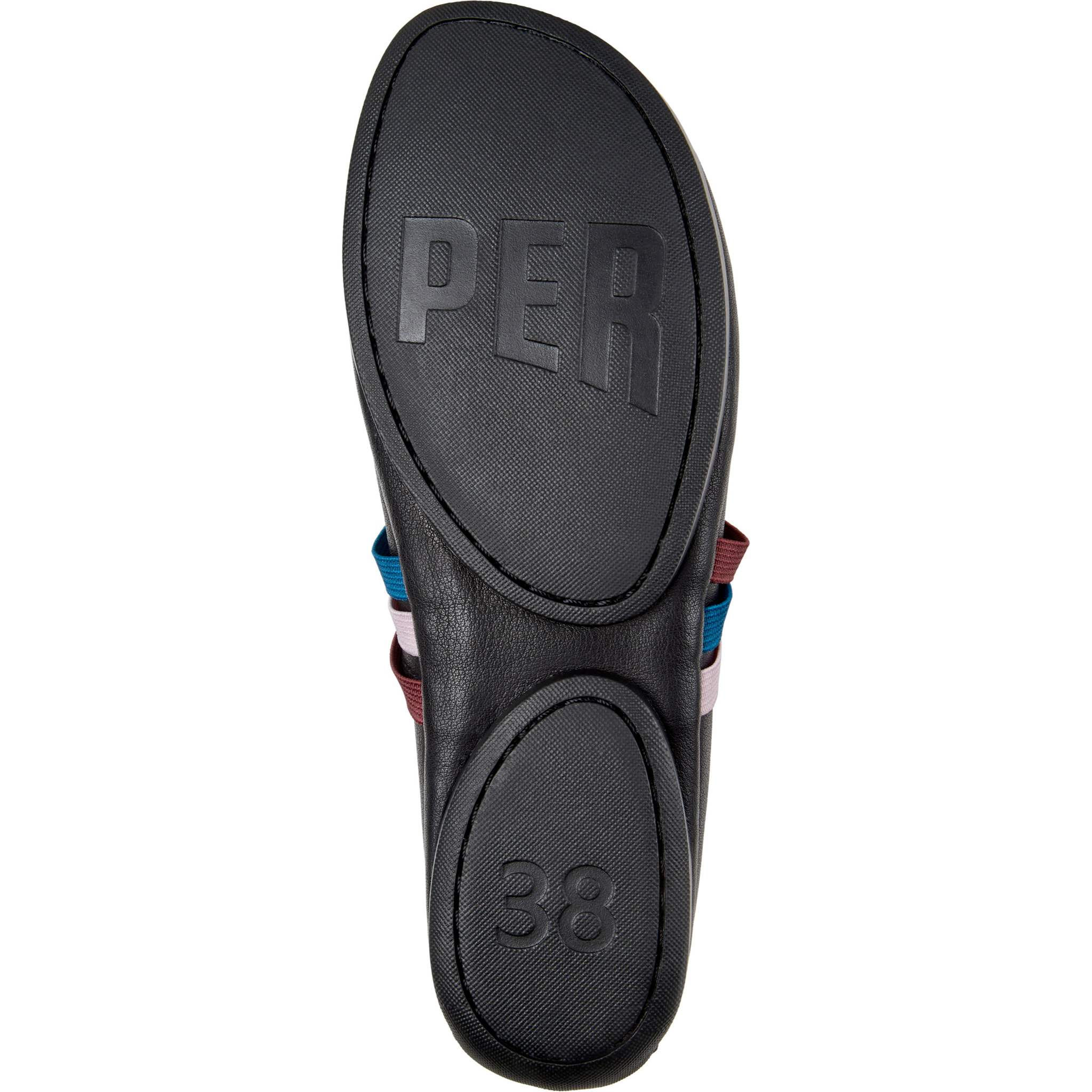 Bailarinas - CAMPER Right Nina Twins - Negro - Piel lisa