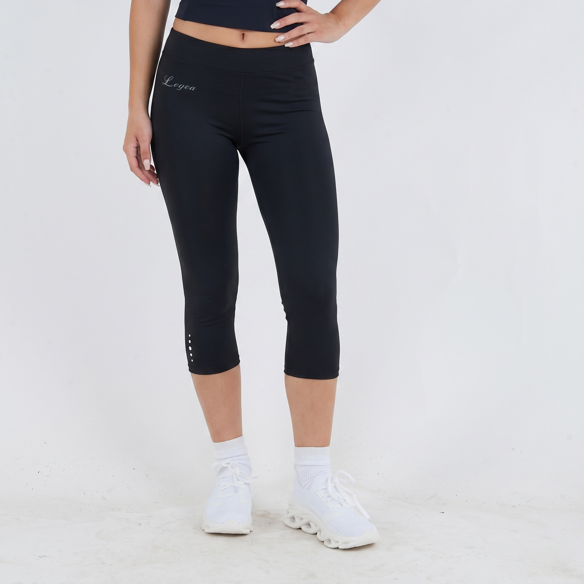 Leggins 3/4 da allenamento donna Laia