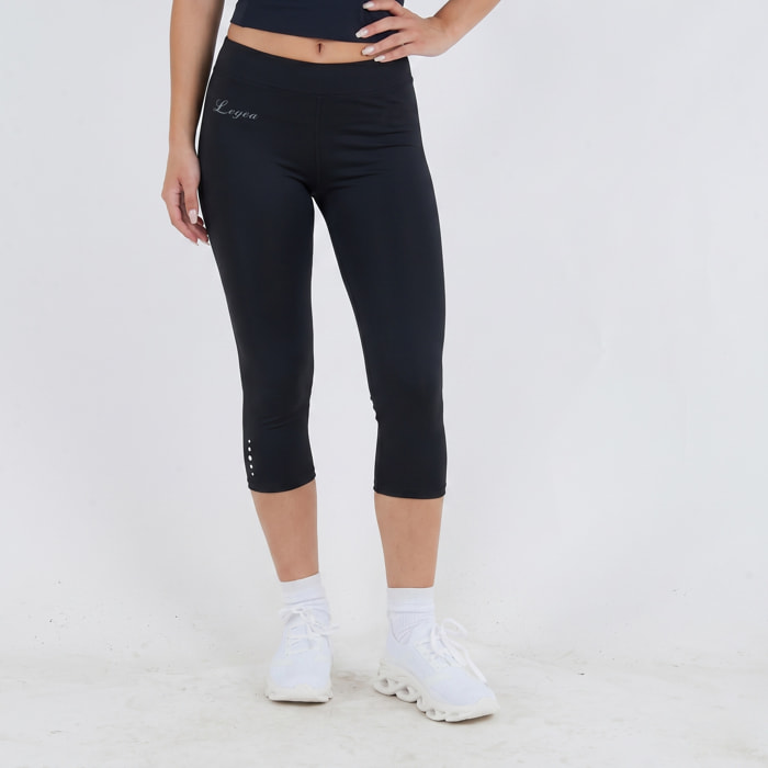 Leggins 3/4 da allenamento donna Laia