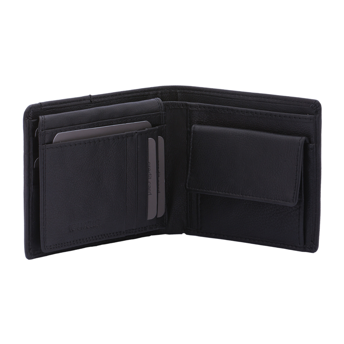 Portafoglio  da uomo In Vera pelle Made in Italy 12x10x3 cm