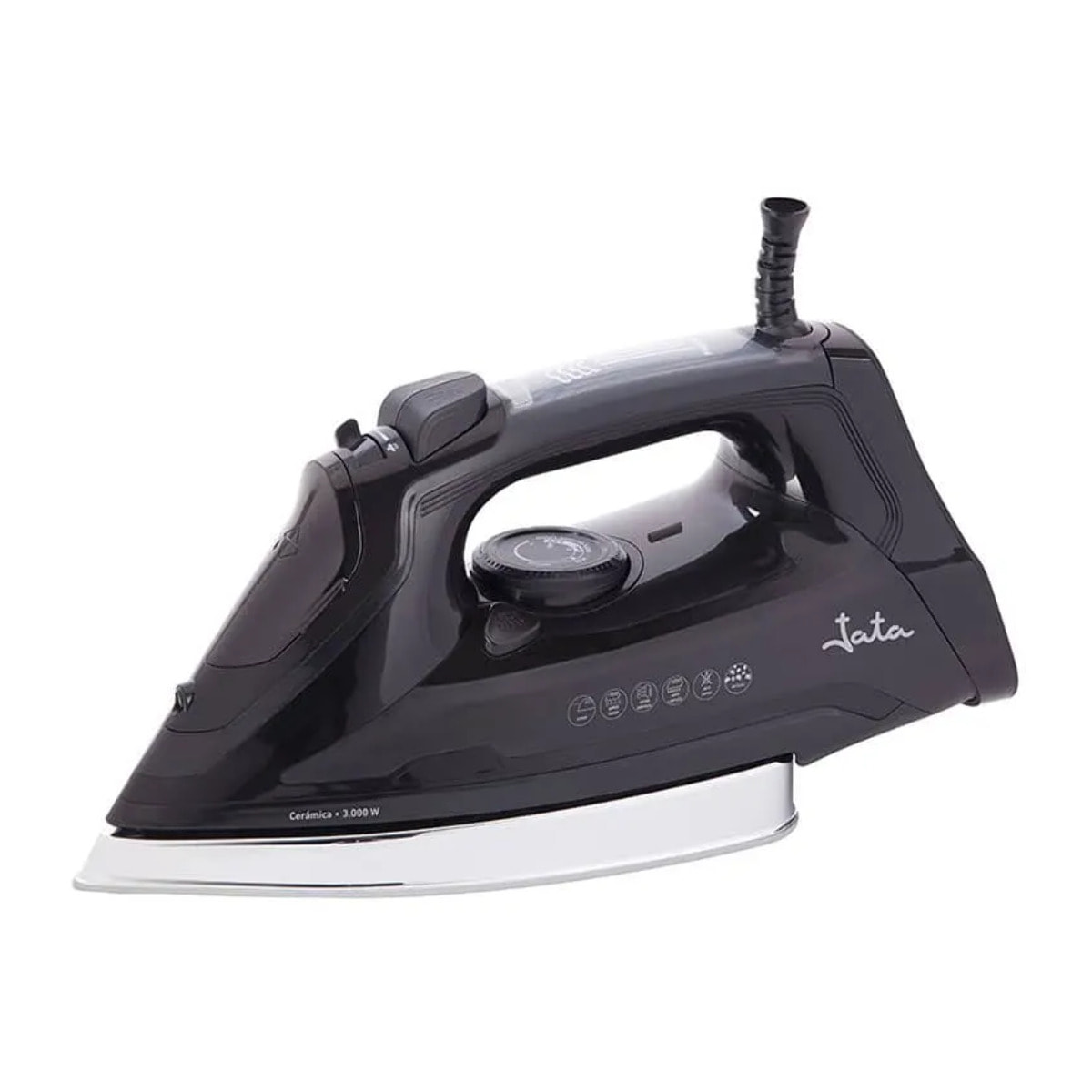 Plancha de vapor JATA PL622C con suela cerámica. Vapor vertical. Antical. 3000 W