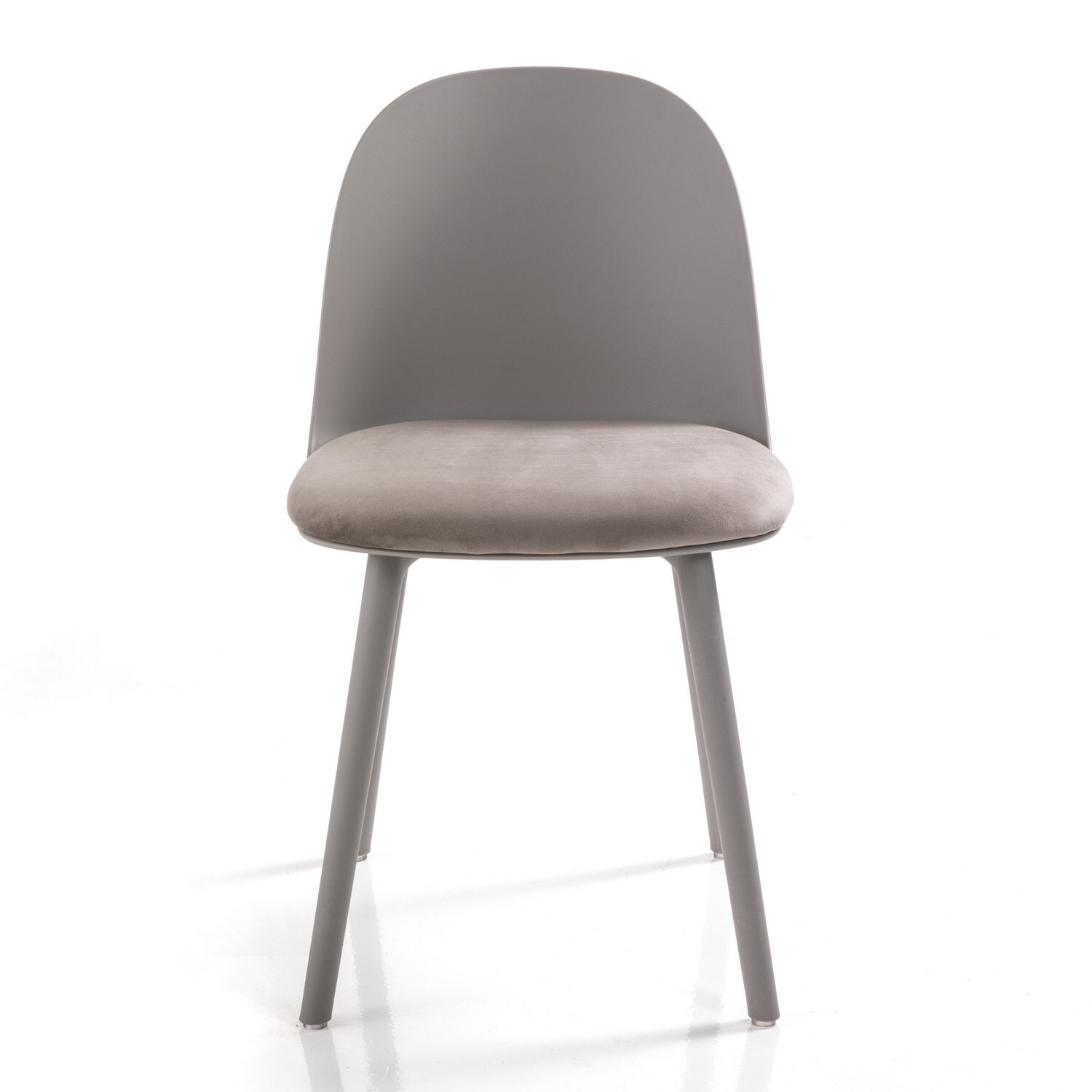 Oresteluchetta Set 4 Sedie TELLA DARK GREY