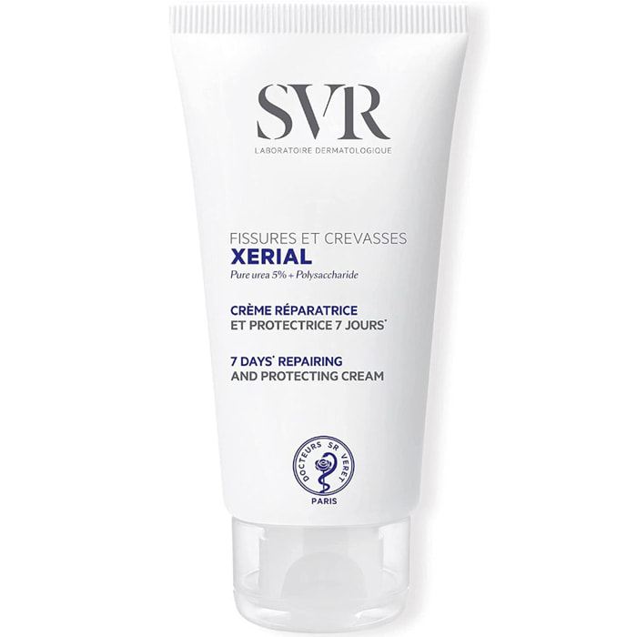 Xerial Fissures & Crevasses - Crème Protectrice et Réparatrice 7 jours - 50 ml