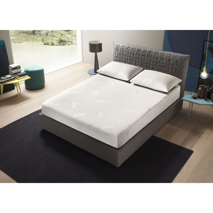 COPRIMATERASSO IMBOTTITO SILVER