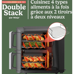 Friteuse sans huile NINJA Double Stack XL 9,5 L SL451EU