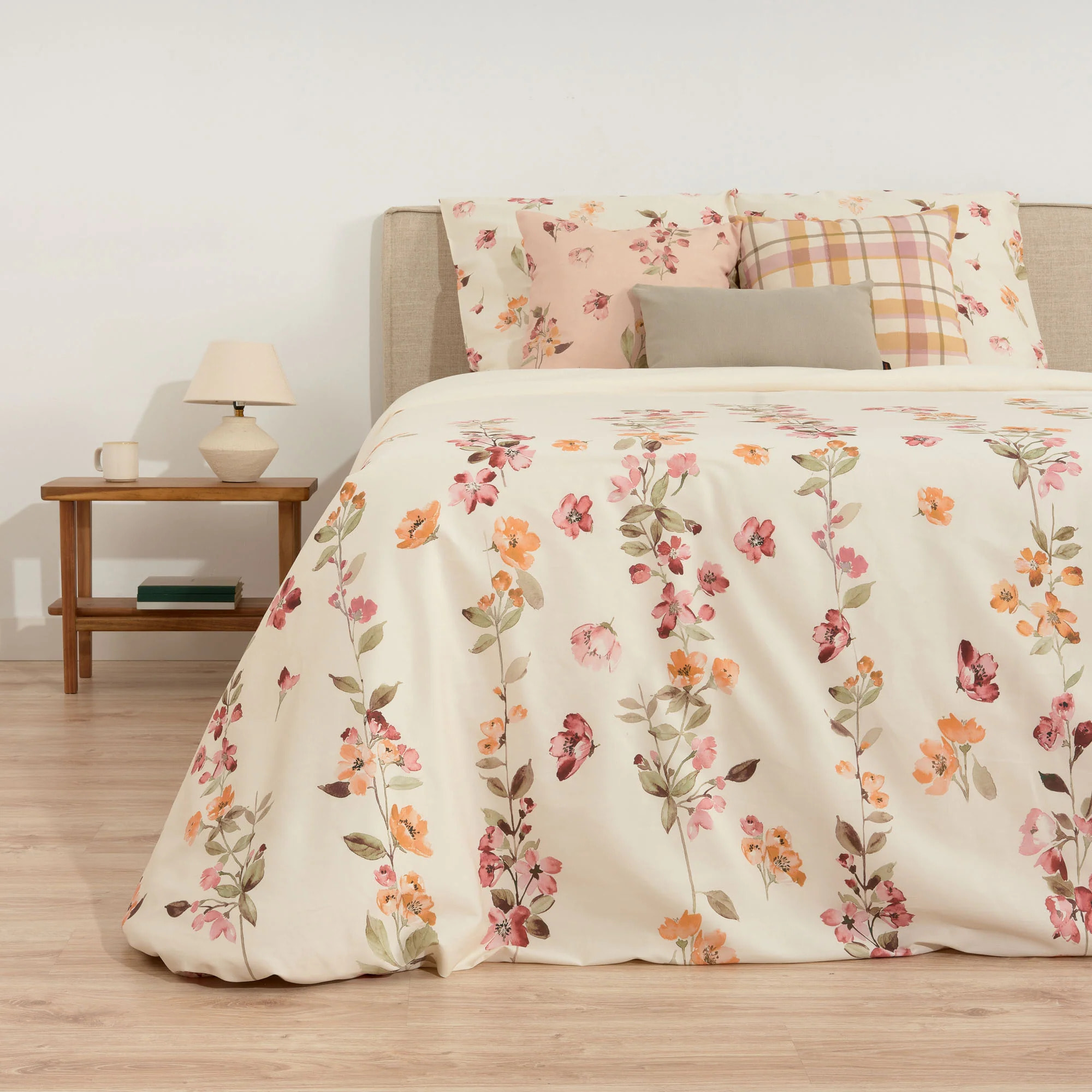 Housse de couette en 100% coton 157 fils Morella