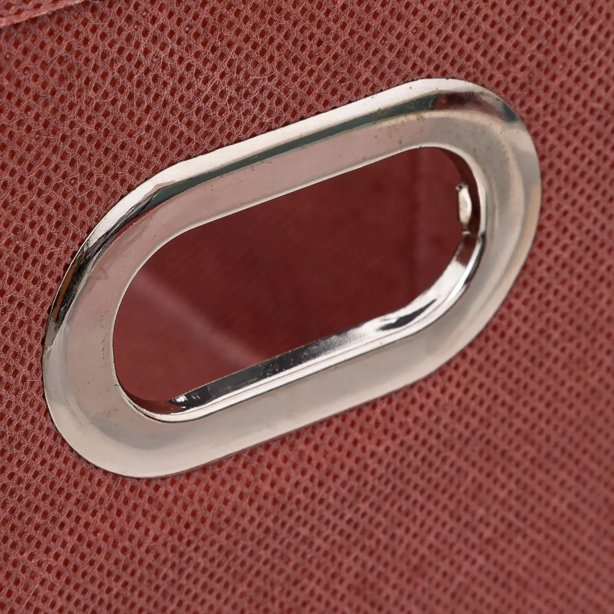 Panier tissu 15x31cm "Mix N' Modul" terre de sienne