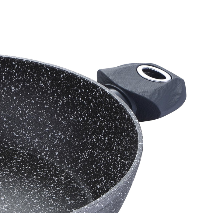 CACEROLA BAJA 28X7.0CM 3.8L ALUMINIO FORJADO APTO PARA INDUCCIÓN ORION