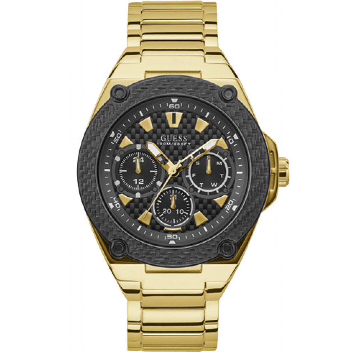 Reloj Guess W1305G2 Hombre Analogico Cuarzo con Correa de Acero