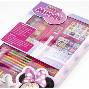 Set Papelería Coloreable Caja Minnie