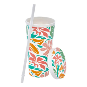 Mug Eden avec paille 55cl