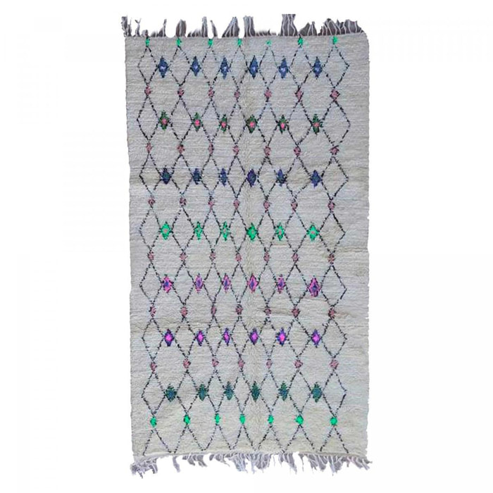 Authentique tapis berbère fait main en laine SIFE