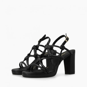 SANDALIAS NEGRAS LOSTE