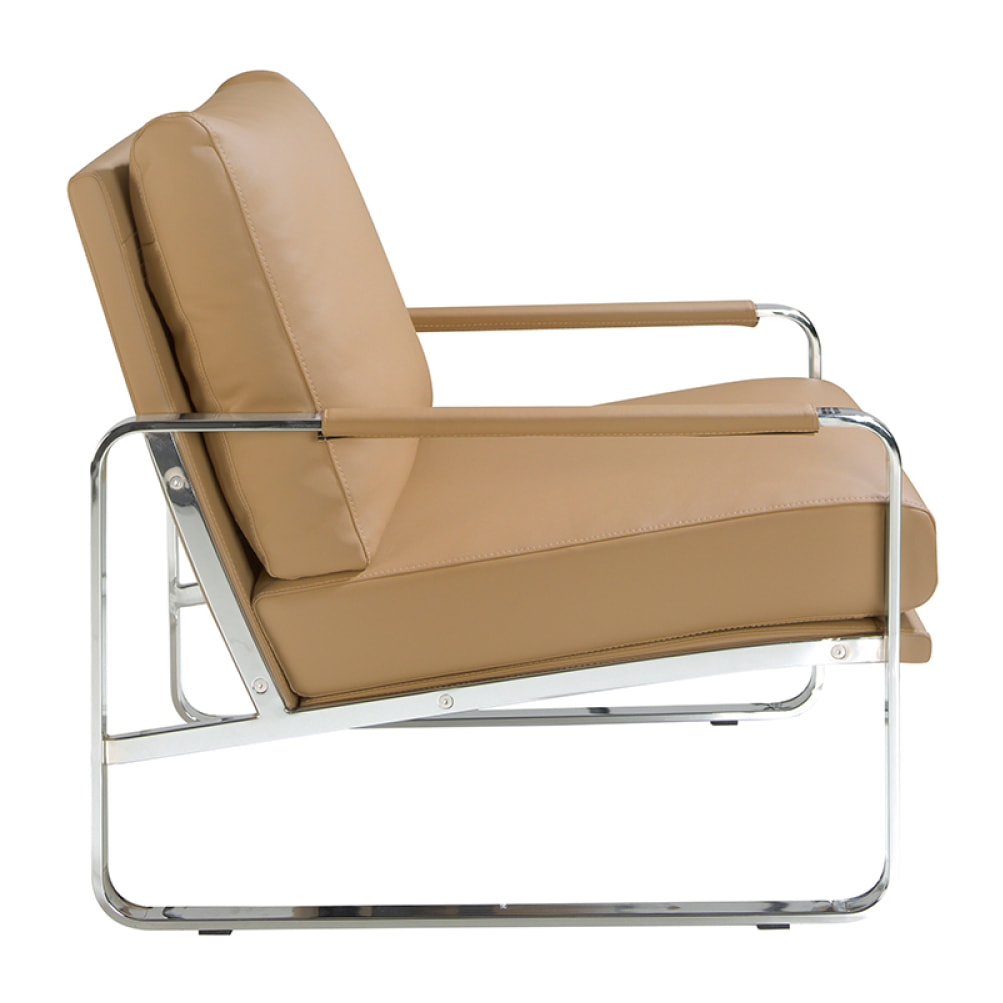 Sillón Angel Cerda de polipiel 67x100x89cm