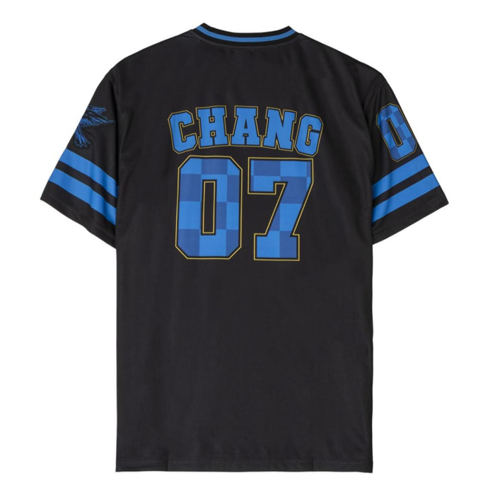 Camiseta Corta Oversize Harry Potter (Ravenclaw) - Color Negro