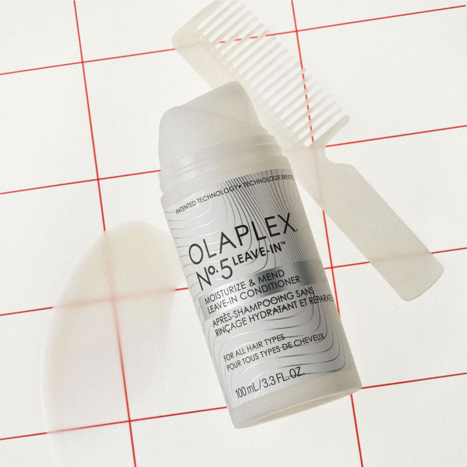 N°5 Leave-In Après-Shampooing Sans Rinçage - Après-Shampoing Sans Rinçage Réparateur et Hydratant 100 ml
