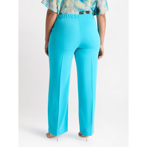 Fiorella Rubino - Pantalones rectos - Light - blue