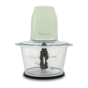 Hachoir électrique 1,2L celadon RETRO