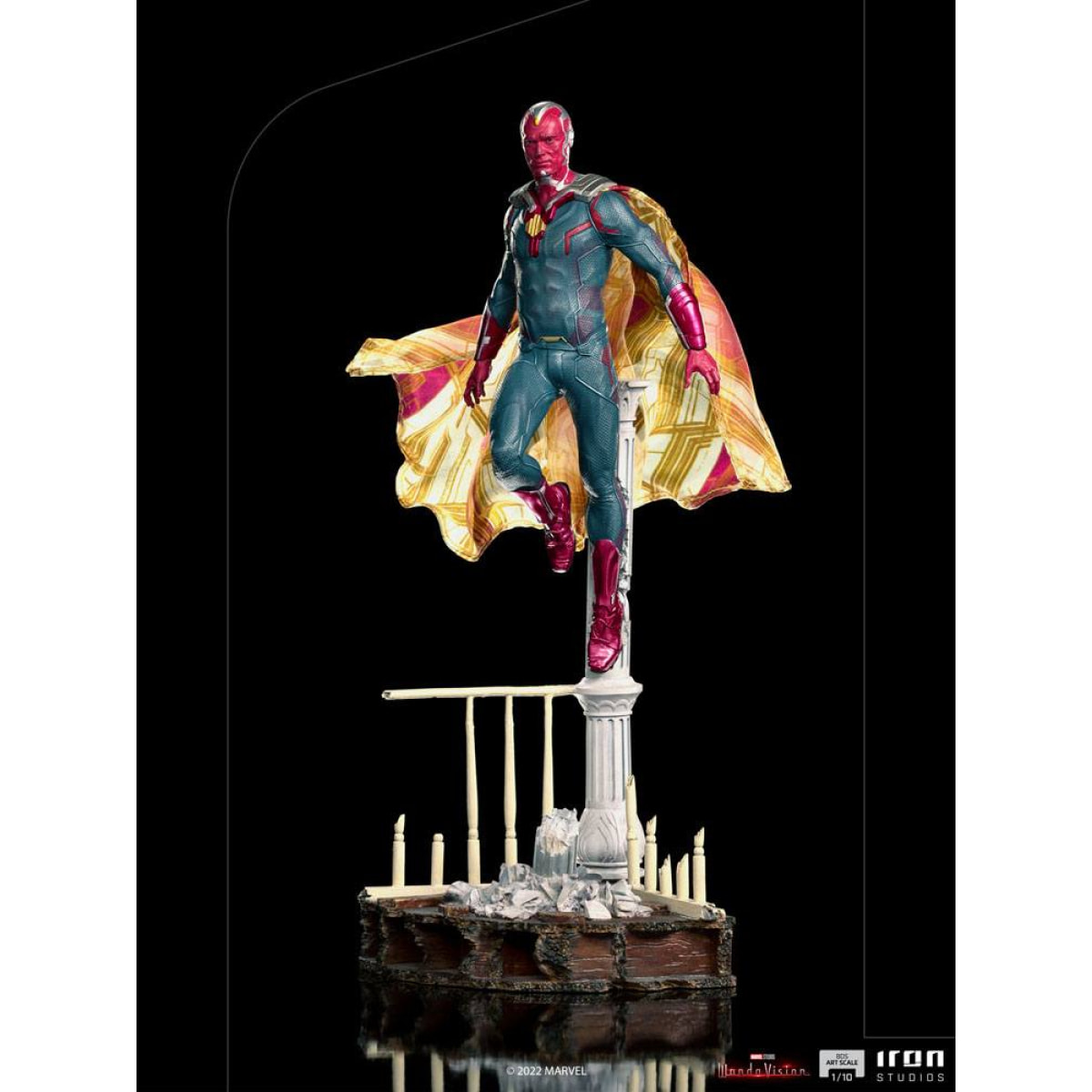 Wandavision Bds Art Scale Statua 1/10 Vision 32 Cm Iron Studios