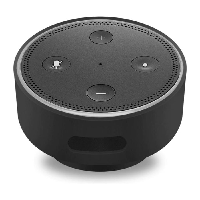 Carcasa de silicona para Amazon Echo Dot (Gen 2) con ventosa