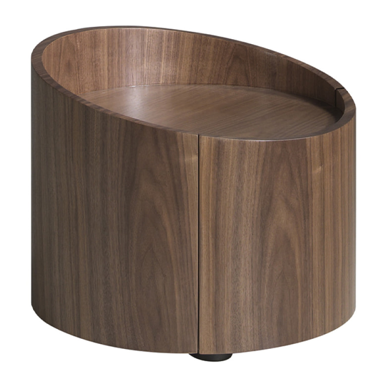 Mesita de noche redonda 53x53x44cm