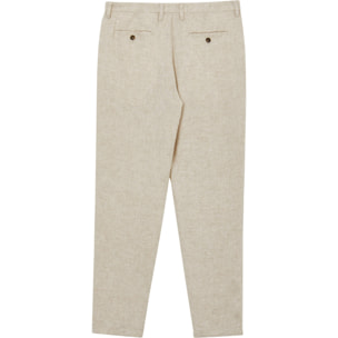 Pantalone chino in lino