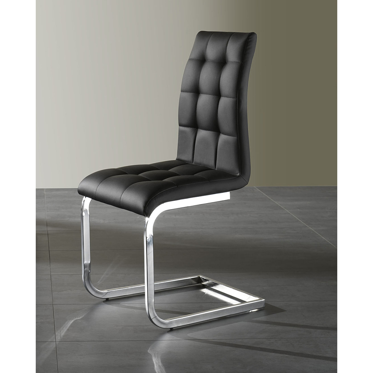 Oresteluchetta Set 4 Sedie KOBES BLACK Nero