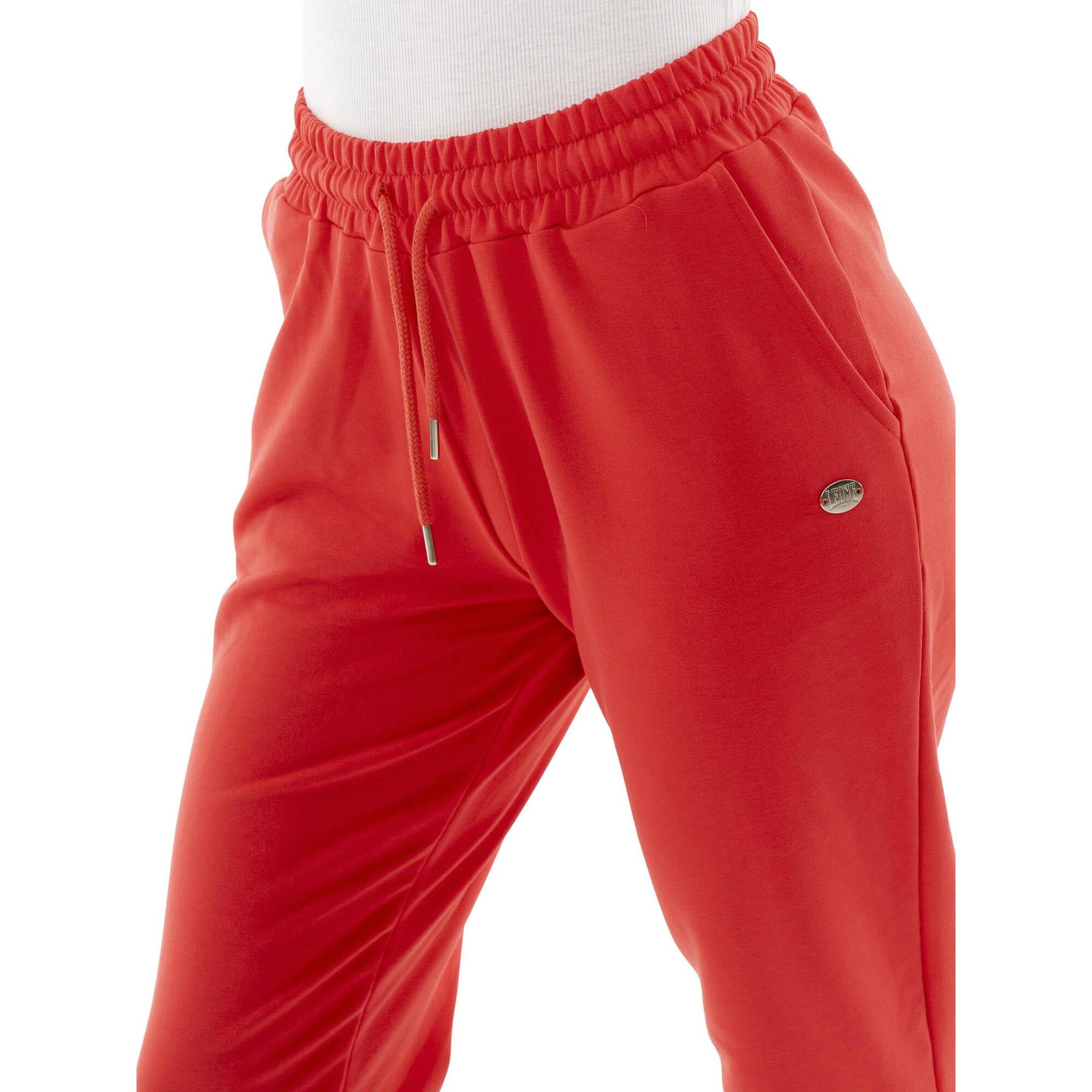 Leone Pantalón básico de popelín ligero