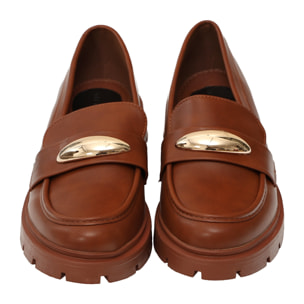 Mocassini con accessorio - tacco 4,0 cm